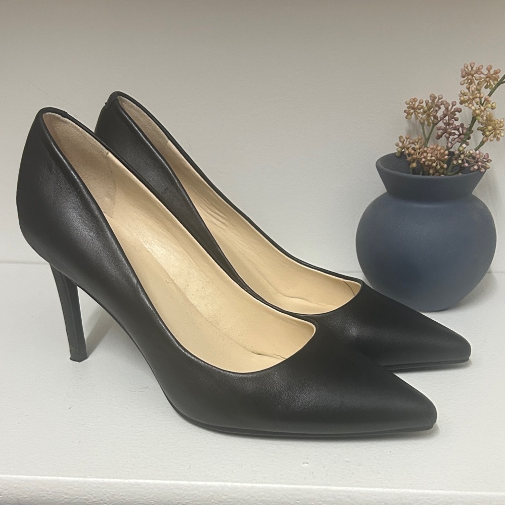 Nine West Black Stiletto Heels